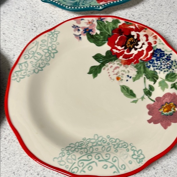 The Pioneer Woman Blue and Green Dinnerware Set - Picture 3 of 8